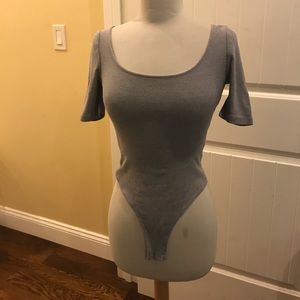 Grey bodysuit